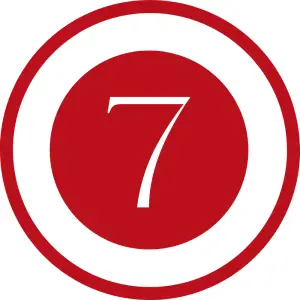 Step 7 icon representing ongoing support and improvement