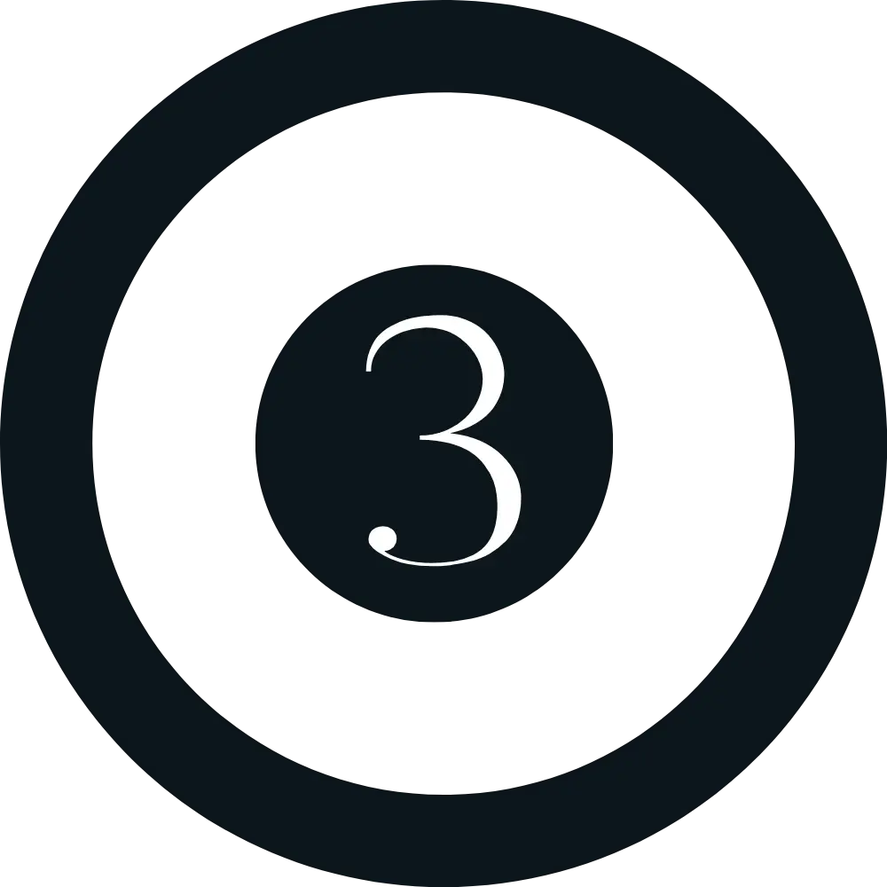 Step 3 icon showing the final stage of the Member Benefits process