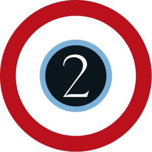 Step 2 icon showing the second stage of how the program works