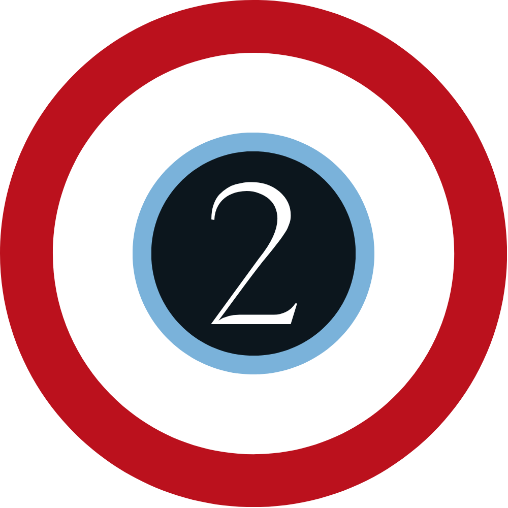 Step 2 icon showing the second stage of how the program works