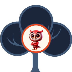Orange owl in a tree representing supported employees within Member Benefits